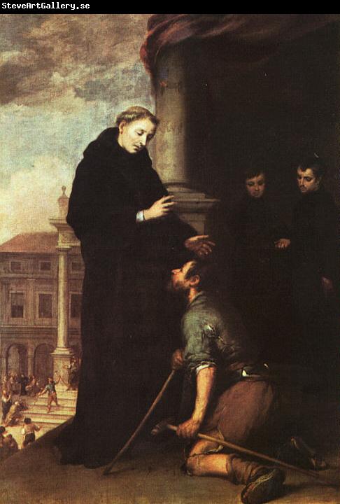 Bartolome Esteban Murillo St.Thomas of Villanueva Distributing Alms